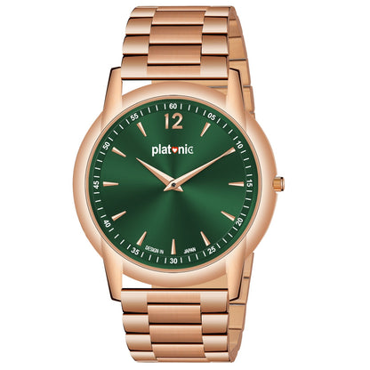 Platonic India's First Slimmest Timepiece Green