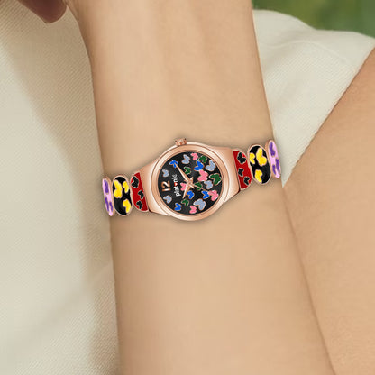 Platonic Multi color Black dial Women's Timepiece