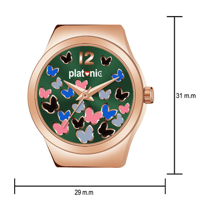 Platonic Multi color Green dial Women's Timepiece