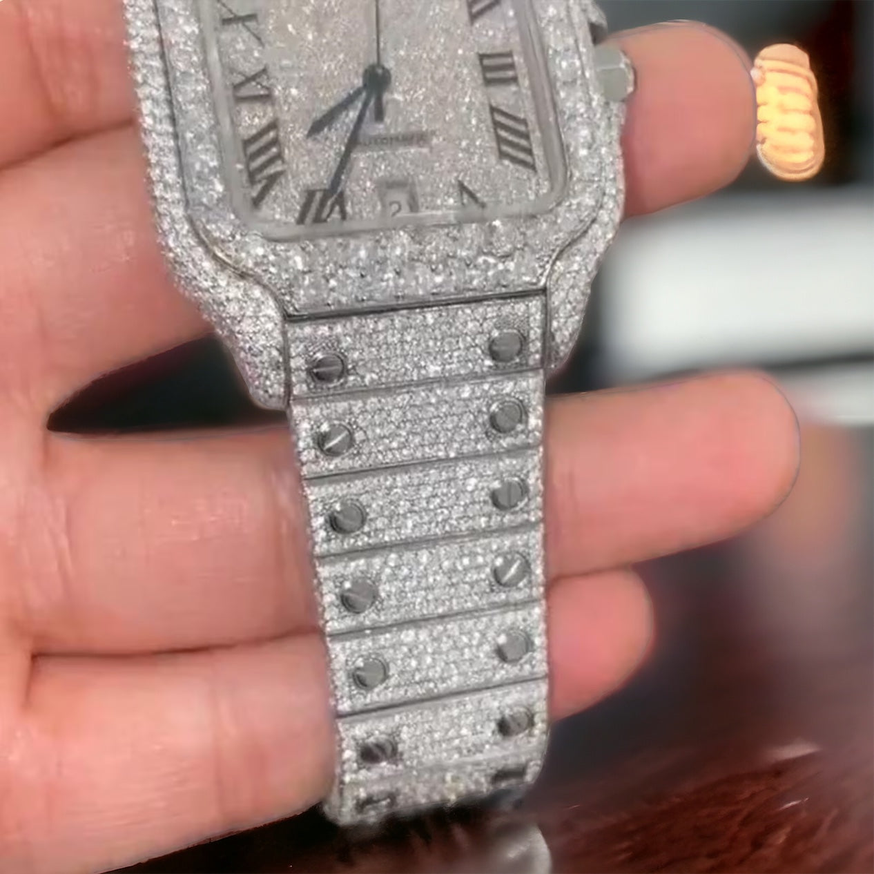 Watch | luxury watch | automatic watch | watches for men | hip hop watch | diamond watch | iced out watch | moissanite watch | iced out |