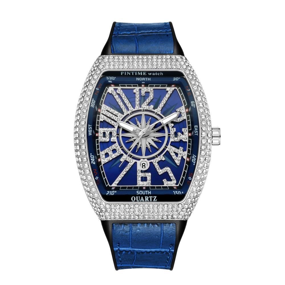 Imported Muller Diamond studded Unisex watch
