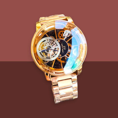 Discover the Rare and Exclusive Earth Pride Men's Quartz Watch - the Ultimate Symbol of Luxury