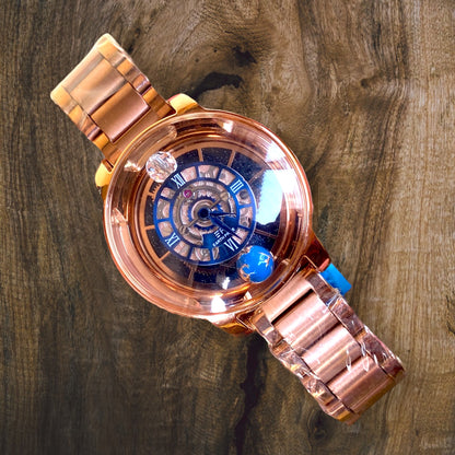 Earth Pride Earth Moving Quartz Unisex Watch - the Ultimate Symbol of Luxury