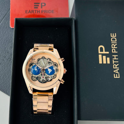 Earth Pride rare and Limited Edition EXSO all dial working Men's watch Og box .