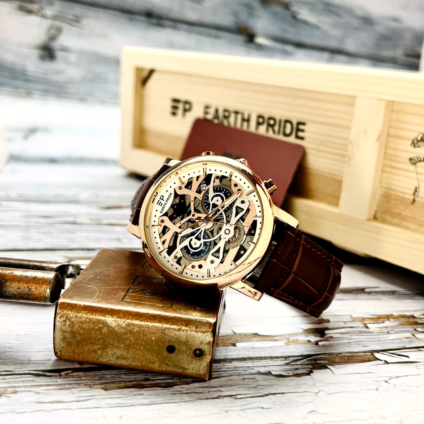 Earth Pride Latest rare and Limited Edition EXSO all dial working Men's watch.