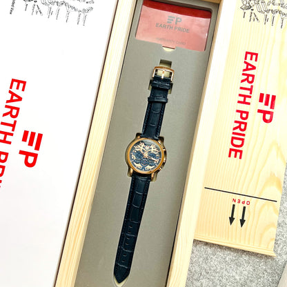 Earth Pride blue  Latest rare and Limited Edition EXSO all dial working Men's watch.